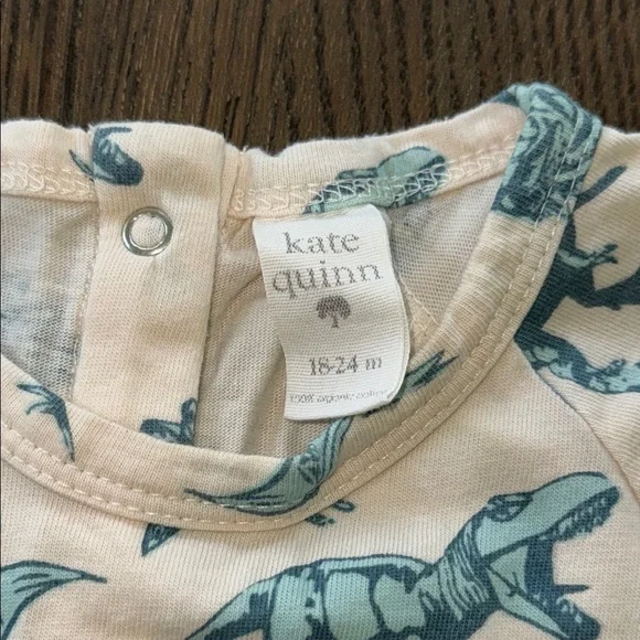 Dinosaur Print Sleeveless Romper - Picture 2 of 4